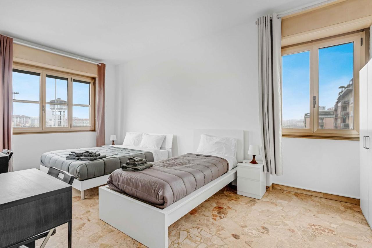 Cav9 - Large Apartment With Panoramic View - มิลาน ภายนอก รูปภาพ